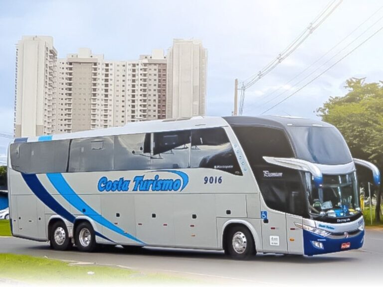 Ônibus 9016 Costa Turismo - Gilbués - Corrente - Brasília - Goiânia - Piauí - Bahia - Maranhão - Goiás