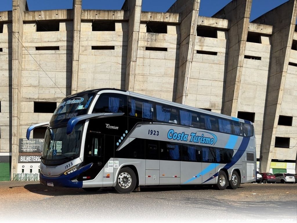 Ônibus 1923 Costa Turismo - Gilbués - Corrente - Brasília - Goiânia - Piauí - Bahia - Maranhão - Goiás